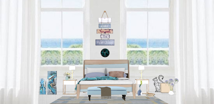 Chambre avec vue sur la mer  Design Rendering