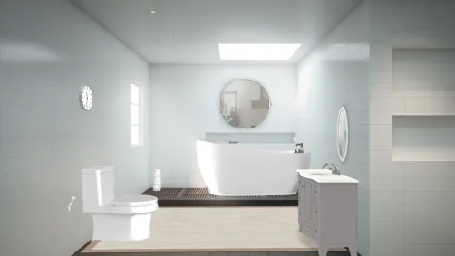 banheiro simples moderno