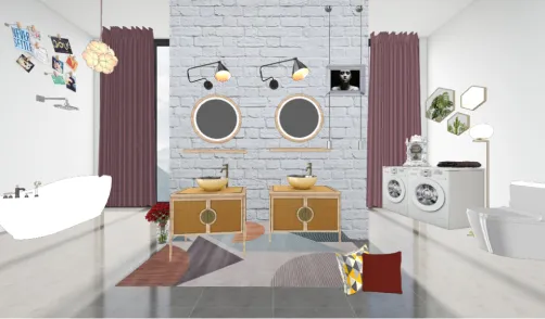 Baño elegante 