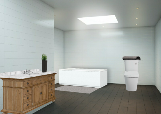 Bathroom 🛁🚿🚽 Design Rendering