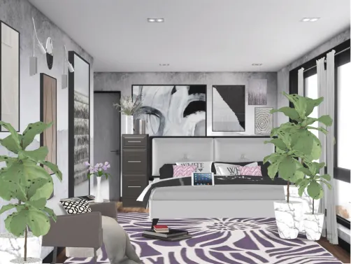 Modern Bauhaus Bedroom