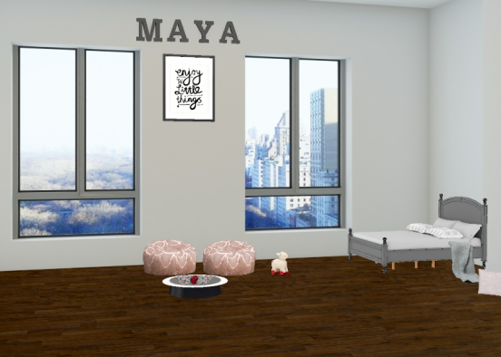 mayas room Design Rendering