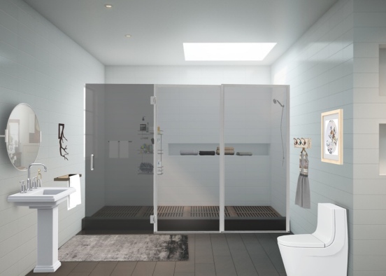 Bathroom for Me Design Rendering