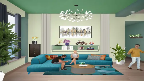 Living room .... Special room Living Area #living Room #blue
