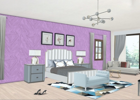 chambre enf Design Rendering