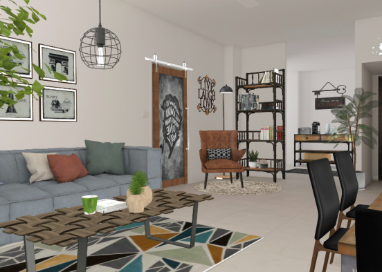 Small appartment  Design Rendering