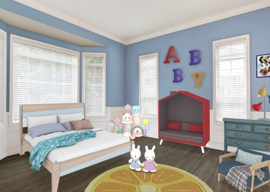 Abby’s Bedroom! Design Rendering