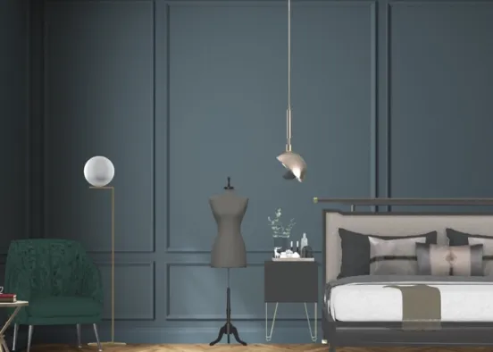 bedroom 🖤 Design Rendering