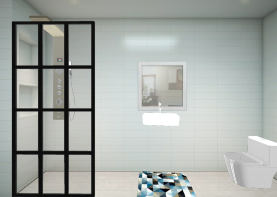 Salle de bain Design Rendering
