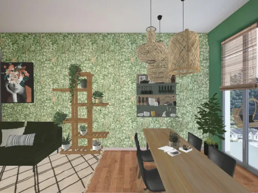 boho dining