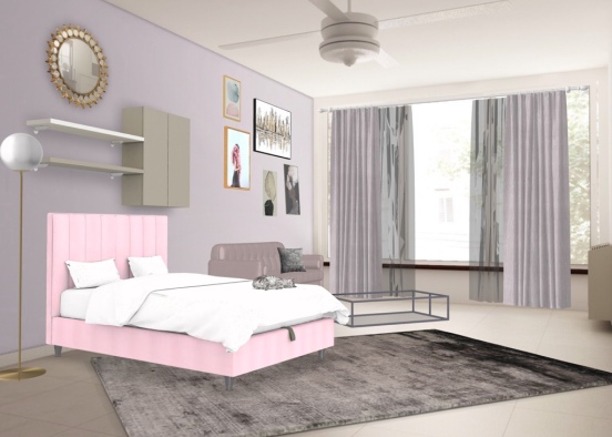 shades of pink Design Rendering