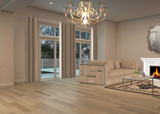 Living Room...😍 Design Rendering