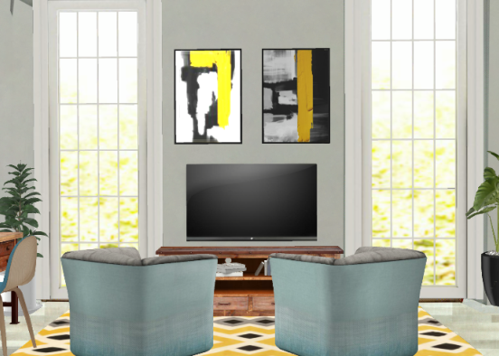 Living room x Design Rendering