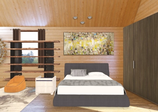 bedroom design 567 Design Rendering