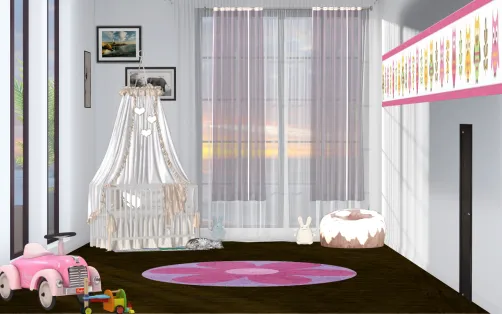 Pink kidroom