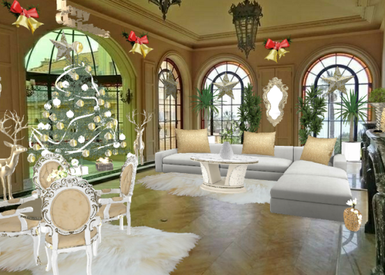 Hołiday livingroom Design Rendering