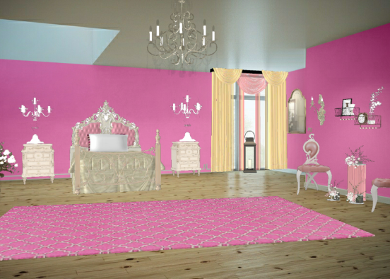 Sakura room Design Rendering