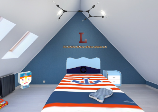 Luc'S room Design Rendering