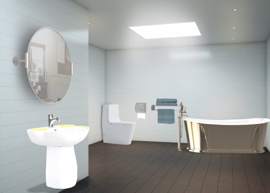 my new bathroom Design Rendering