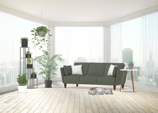 living area Design Rendering