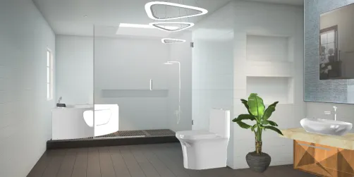Baño elegante 
