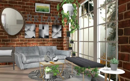 La sala de estar natural//the natural living room😘💙🏊👍💚💚💚💚