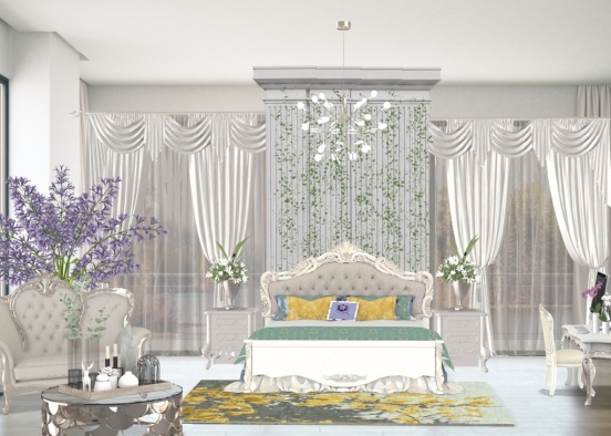 elegant bedrooms  Design Rendering
