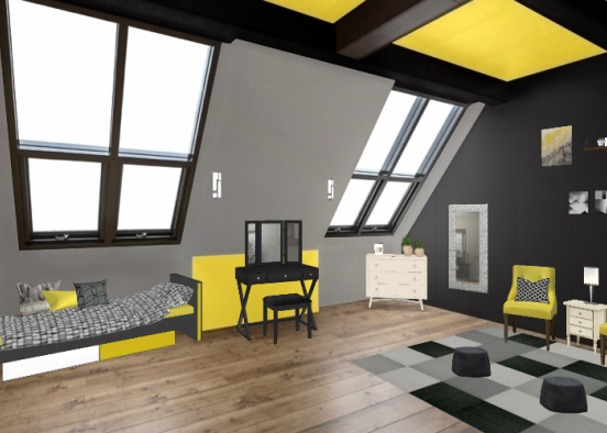 Yellow/black Design Rendering