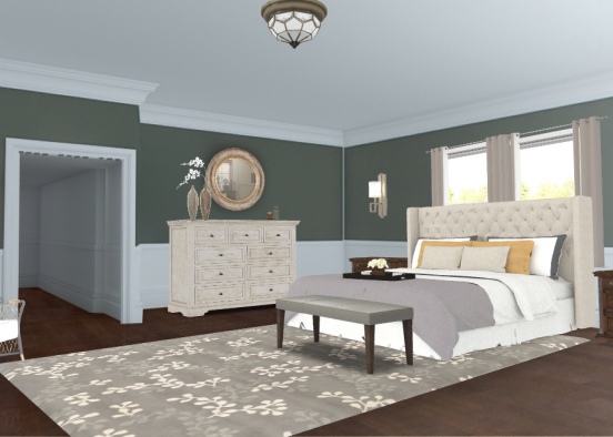 bedroom cozy Design Rendering