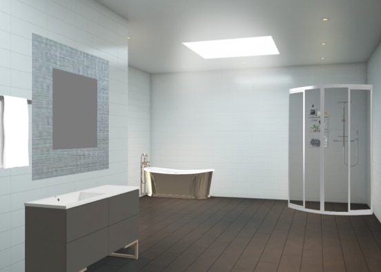 luxurious bath 🛀  Design Rendering