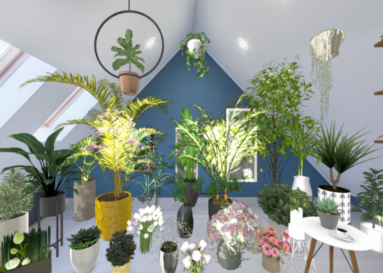 Trees, flowers, cactus...  Design Rendering