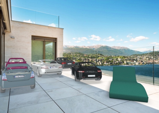 Driveway: Your Luxurious Paradise Design Rendering