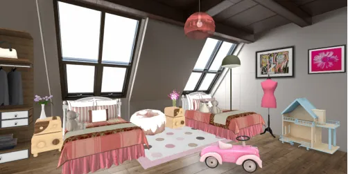 Kids girls room