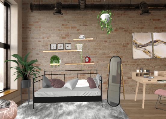 NYC Bedroom 🗽 Design Rendering