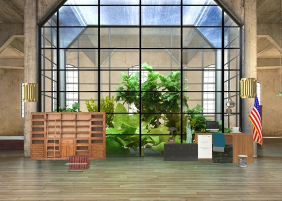 plant office Design Rendering