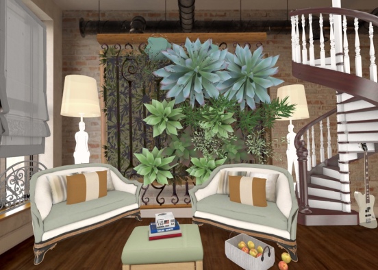 Tiny living space Design Rendering