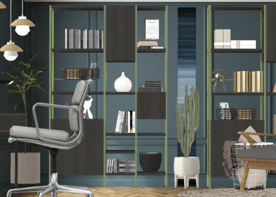 Small office Design Rendering