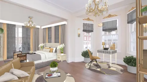 gold bedroom 