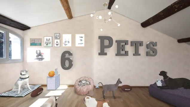 pet play room
