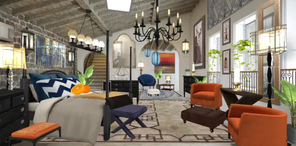 Professional interior design created with Homestyler 3D design software