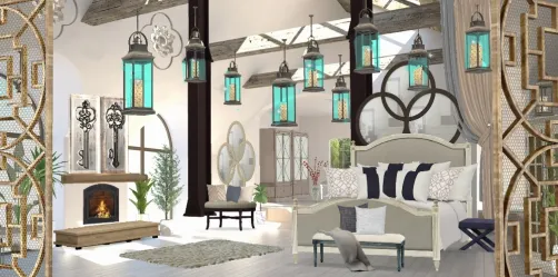Pretty Bedroom Idea
