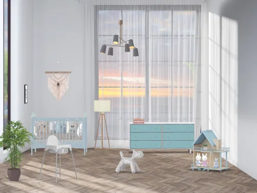 Chambre de bébé cute