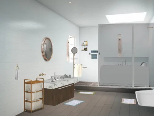 Luxurious Bathroom in cruise