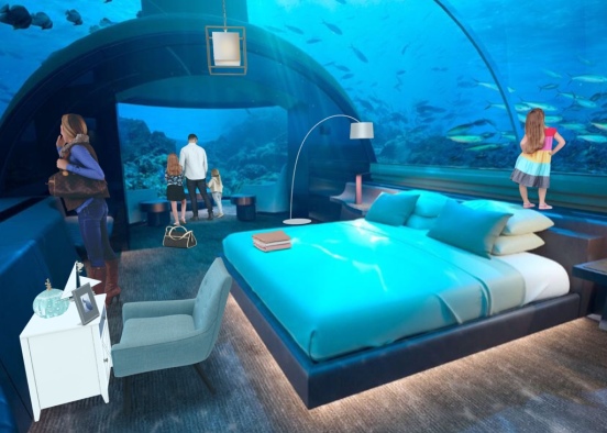 Epic Ocean Resort hotel room Design Rendering