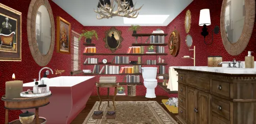 A book and a bath equals bliss 