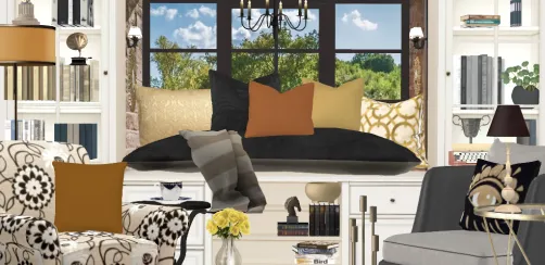 A book nook.