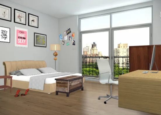 The Bedroom for you Design Rendering