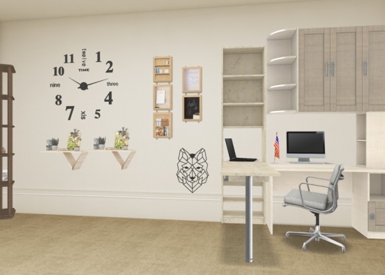 office 😍💯 Design Rendering
