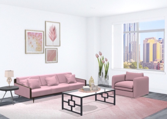 living room ❤️ Design Rendering