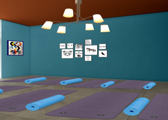 Gym room part2 Design Rendering